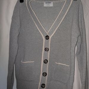 Old Navy Women's Gray Cardigan Sweater